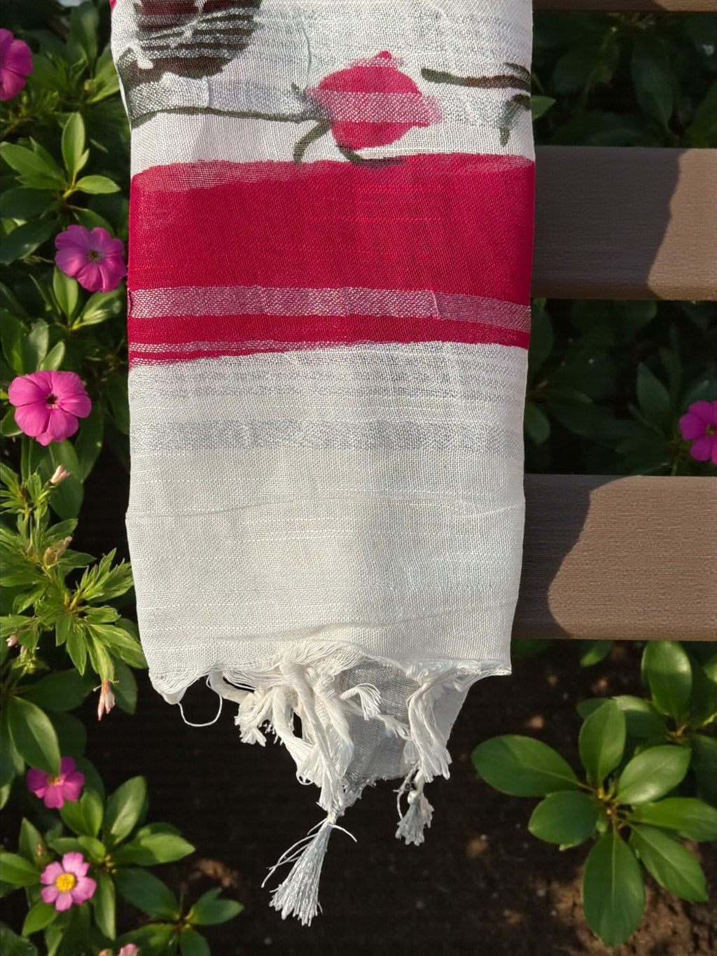 Gudasta - Linen Cotton Saree