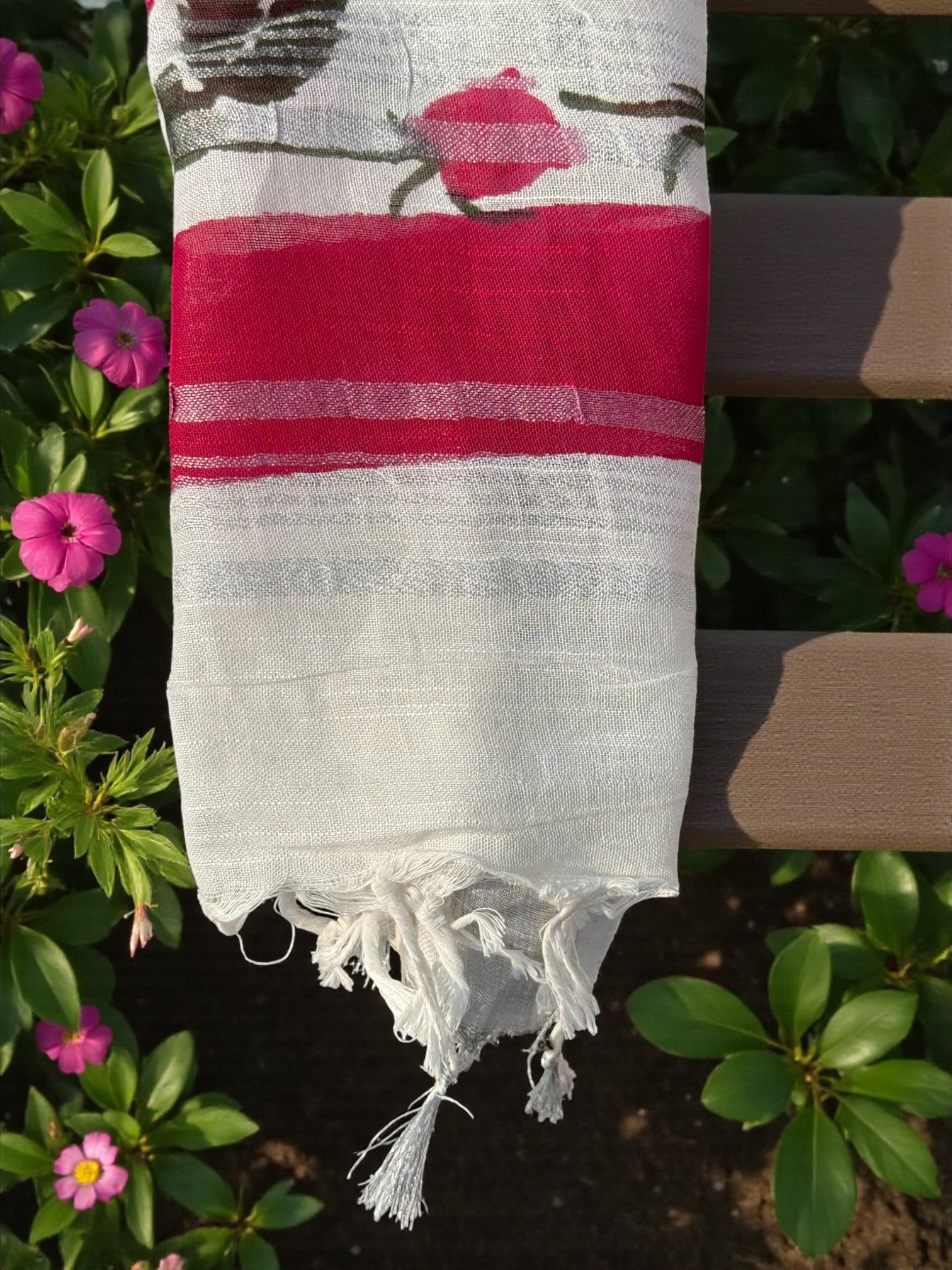 Gudasta - Linen Cotton Saree