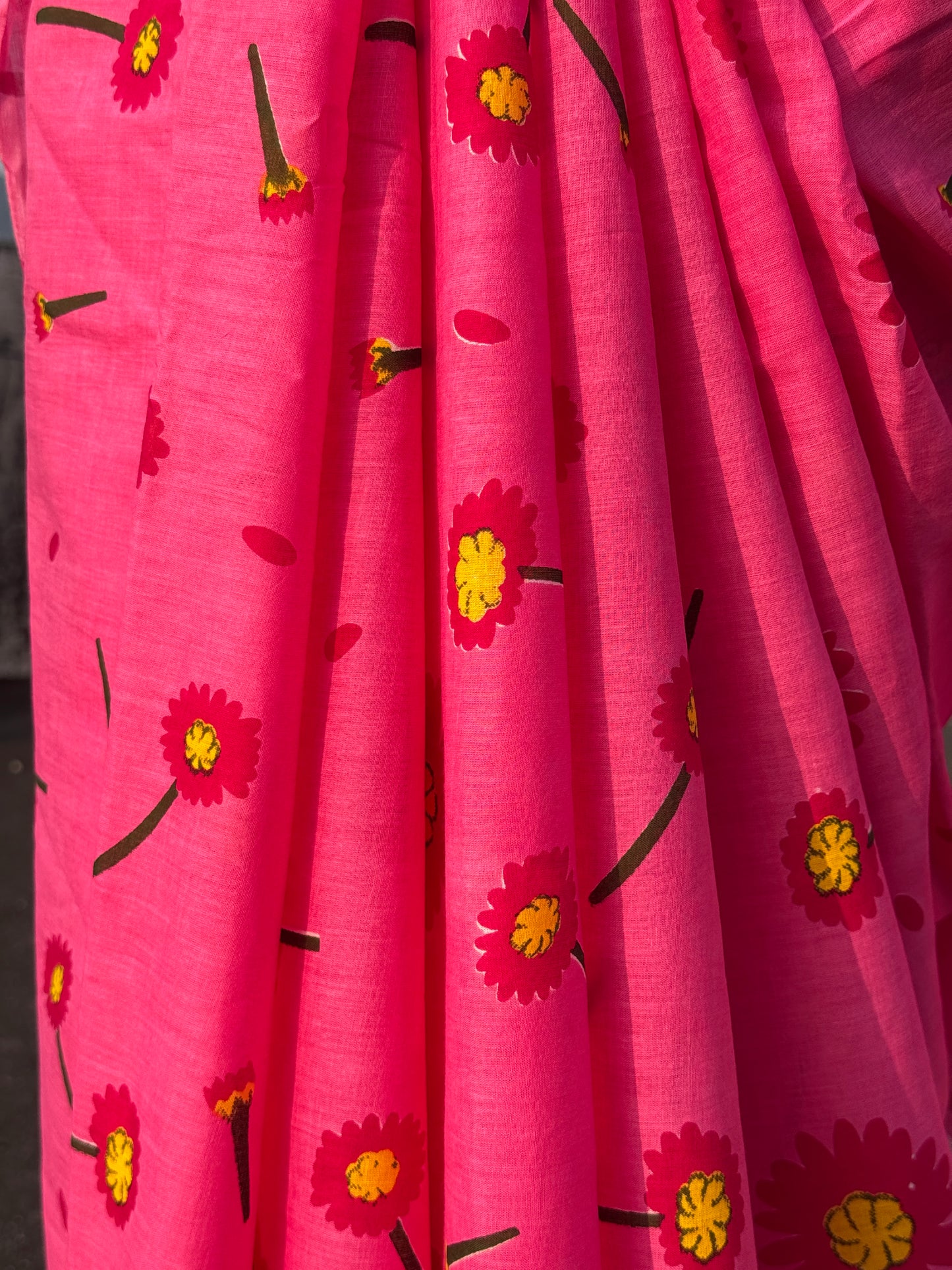 Phool Bahar – Handcrafted Mul Cotton Saree