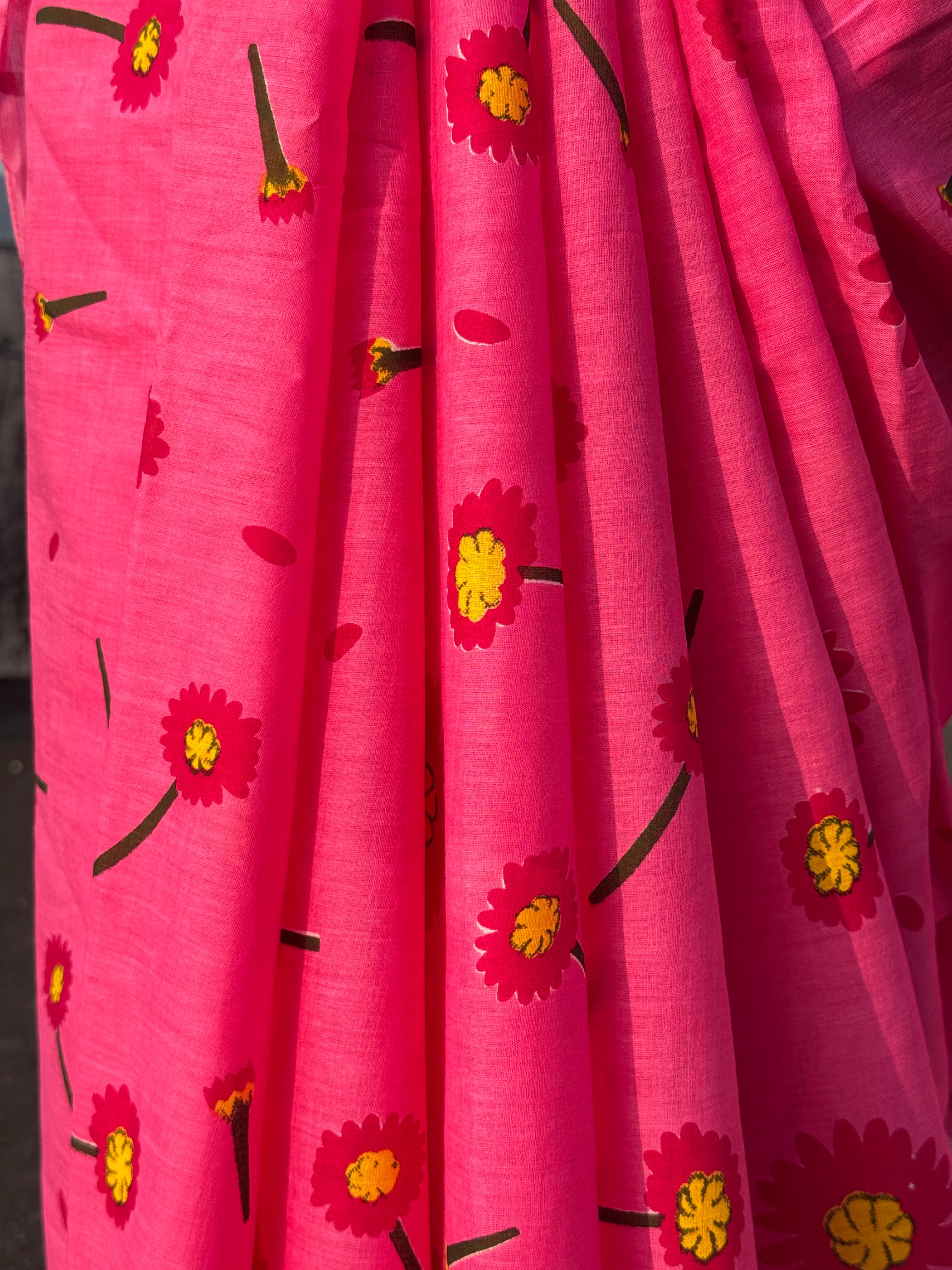 Phool Bahar – Handcrafted Mul Cotton Saree